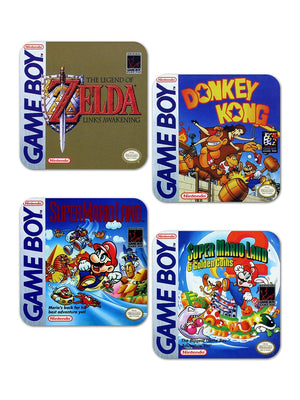Gameboy Coasters - Set of 4 - Sweets and Geeks