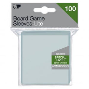 Board Game Sleeves Lite: 69mm x 69mm (100 Count) - Sweets and Geeks