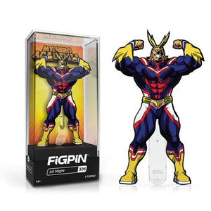 My Hero Academia All Might Version 2 FiGPiN Enamel Pin - Sweets and Geeks