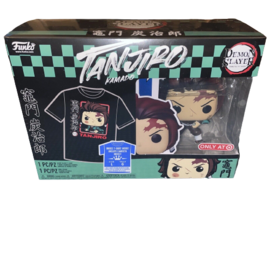 Funko POP! Animation - Demon Slayer: Tanjiro Kamado & Tee Set (Target) L - Sweets and Geeks