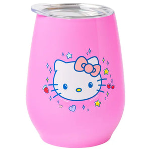 Hello Kitty Bow and Dots Fade 10oz Stainless Steel Tumbler - Sweets and Geeks