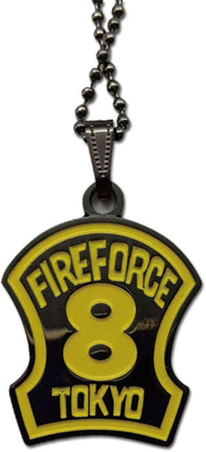 Fire Force- Special Fire Force Company 8 Necklace - Sweets and Geeks