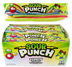 SOUR PUNCH STRAWS - Sweets and Geeks