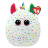 TY Squish-A-Boos Plush - Harmonie the White Unicorn - Sweets and Geeks