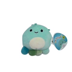 Squishmallows - Olga the Octopus 3.5" Clip on Stuffed Plush - Sweets and Geeks