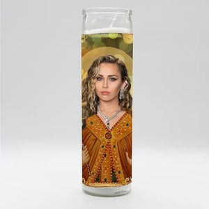 Miley Cyrus Candle - Sweets and Geeks