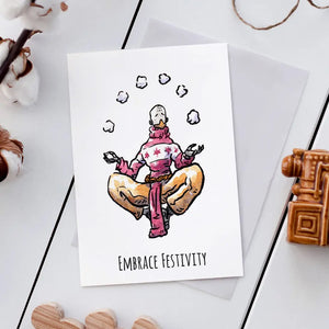 Embrace Festivity Overwatch Card - Sweets and Geeks