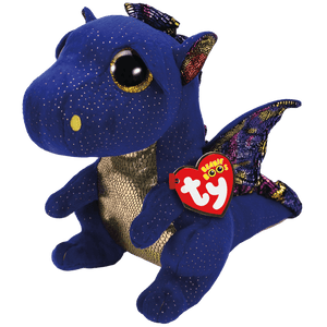 Ty Beanie Boo - Saffire The Dragon 13 inch (Medium) - Sweets and Geeks