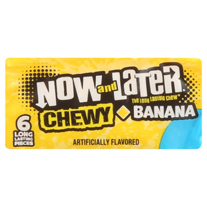 Now & Later 6-Piece Changemaker - Chewy Banana - Sweets and Geeks
