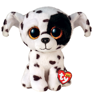 Ty Beanie Boo - Luther - Spotted Dalmatian - Sweets and Geeks