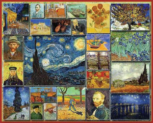 Van Gogh (900pz) - 1000 Piece Jigsaw Puzzle - Sweets and Geeks