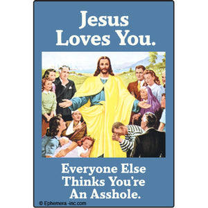 Jesus Loves You Magnet - Sweets and Geeks