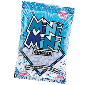 Mini Mini Chicles Sugar Free Mint 0.79oz - Sweets and Geeks