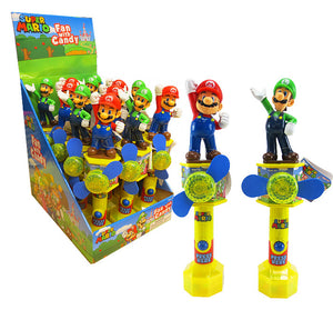 NINTENDO SUPER MARIO CANDY FAN W/ LIGHTS - Sweets and Geeks