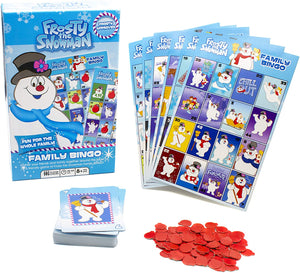 Frosty the Snowman Family Bingo - Sweets and Geeks