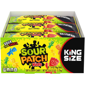 Sour Patch Kids 3.4oz Bag - Sweets and Geeks