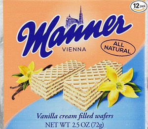 Manners Vanilla Wafers 2.6oz - Sweets and Geeks
