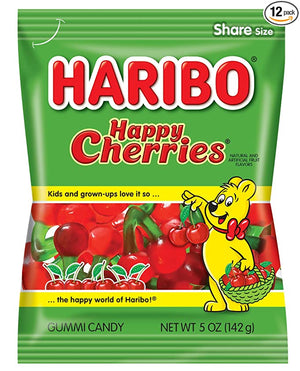 HARIBO HAPPY CHERRIES PEG BAG - Sweets and Geeks