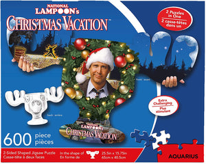 National Lampoon's Christmas Vacation Two-Sided Moose Mug Puzzle - Sweets and Geeks