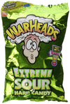 WARHEADS Extreme Sour Hard Candy 3.25 oz. Bag - Sweets and Geeks