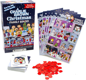 Charlie Brown Christmas Family Bingo - Sweets and Geeks