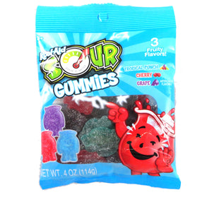 KOOL-AID SOUR SANDED GUMMIES PEG BAG - Sweets and Geeks