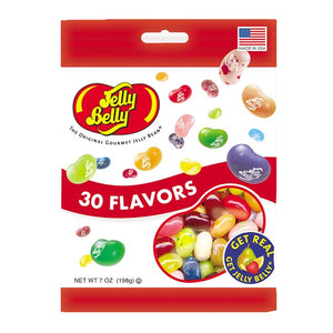 30 Assorted Jelly Bean Flavors - 7 oz Bag - Sweets and Geeks