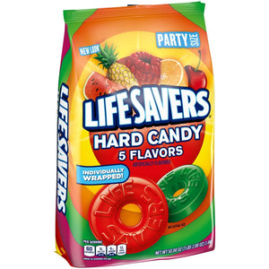 Lifesavers Hard Candy 5 Flavors 50oz Bag - Sweets and Geeks
