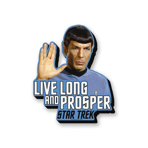 Star Trek - Spock Quote Funky Chunky Magnet - Sweets and Geeks