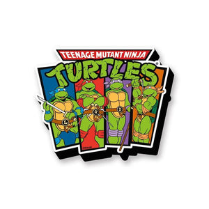 TMNT - Cast Funky Chunky Magnet - Sweets and Geeks