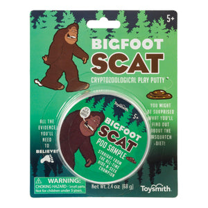 Bigfoot Scat - Cryptozoological Play Putty - Sweets and Geeks