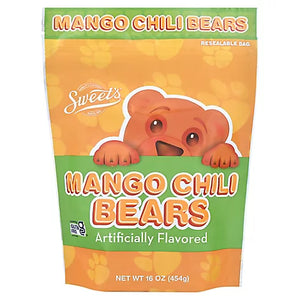 Sweet's Mango Chili Bears 16oz Bag - Sweets and Geeks