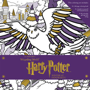 Harry Potter: Winter at Hogwarts - A Magical Coloring Set - Sweets and Geeks