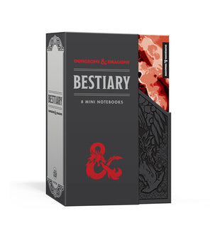 Dungeons & Dragons Bestiary Notebook Set - Sweets and Geeks