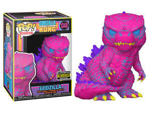 Funko Pop! Movies: Godzilla vs. Kong - Godzilla (Black Light) (Entertainment Earth Exclusive) #1348 - Sweets and Geeks