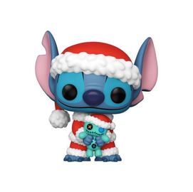 Funko Pop Disney: Lilo & Stitch - Santa Stitch with Scrump (Hot Topic Exclusive) #983 - Sweets and Geeks