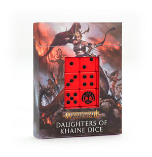 DAUGHTERS OF KHAINE DICE SET - Sweets and Geeks