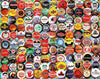 Beer Bottle Caps (995pz) - 500 Piece Jigsaw Puzzle - Sweets and Geeks