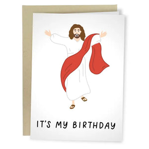 Jesus Birthday Card - Sweets and Geeks