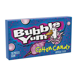 Bubble Yum Cotton Candy Gum 10 Pack 0.2oz - Sweets and Geeks