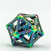 Internal Fly Dragon Hollow Metal DND Dice (D20) - Sweets and Geeks
