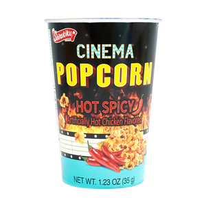 Popcorn Cinema artificially hot chicken flavored 35g - Sweets and Geeks