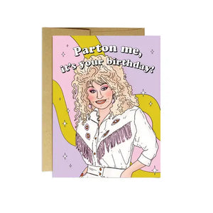 Dolly Birthday Card - Sweets and Geeks
