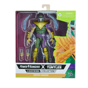 Power Rangers X Teenage Mutant Ninja Turtles Lightning Collection Morphed Shredder Green Ranger Action Figure - Sweets and Geeks