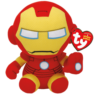 Ty Marvel - Ironman 8" Beanie Baby - Sweets and Geeks