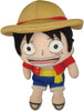 ONE PIECE - LUFFY NEW WORLD PINCHED PLUSH 5.5'' - Sweets and Geeks