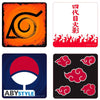 Naruto Shippuden - 4-Pc. Coaster Set - Sweets and Geeks
