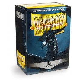 Dragon Shield 100ct Box Deck Protector Matte Jet - Sweets and Geeks