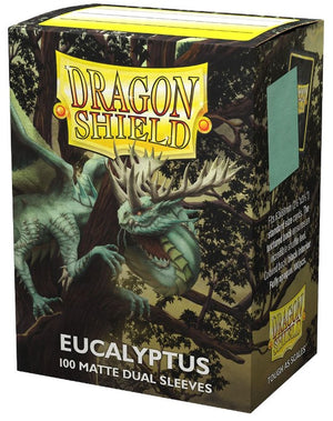 Dragon Shield Matte Dual Sleeves 100ct - Eucalyptus - Sweets and Geeks