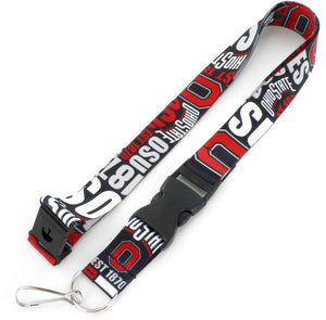 Ohio State Buckeyes Dynamic Lanyard - Sweets and Geeks